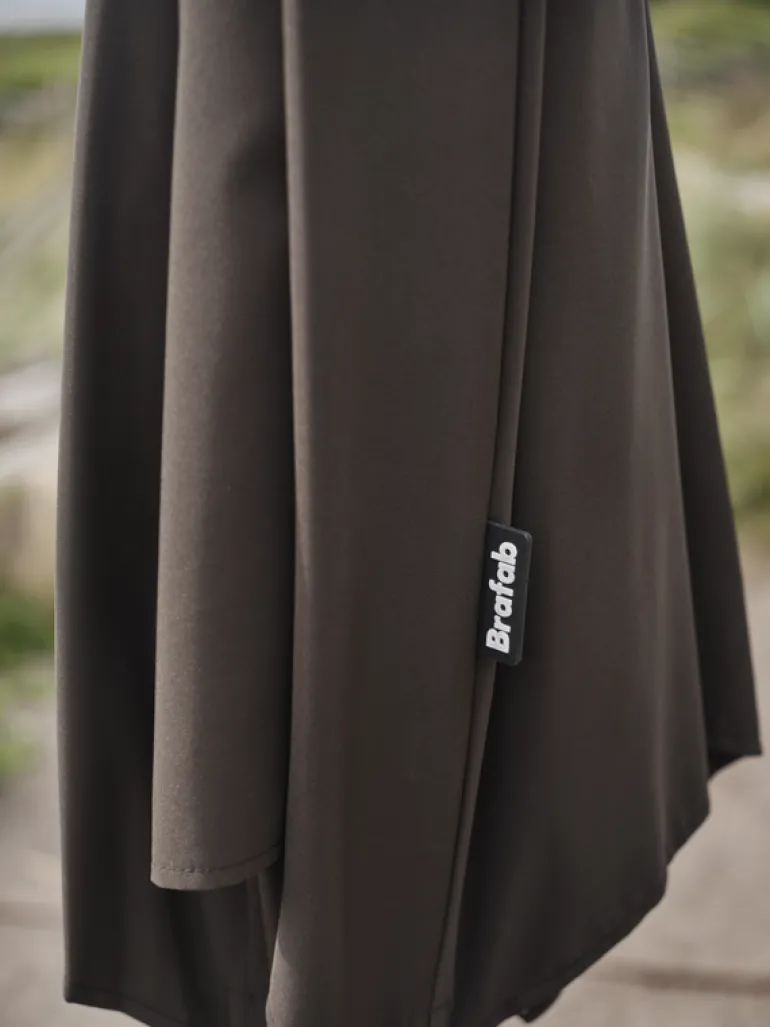 Abriola parasoll Charcoal Black