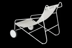 Poul Chair loungefåtölj Vit/vit