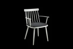 Winsor karmstol Light Grey/Raven