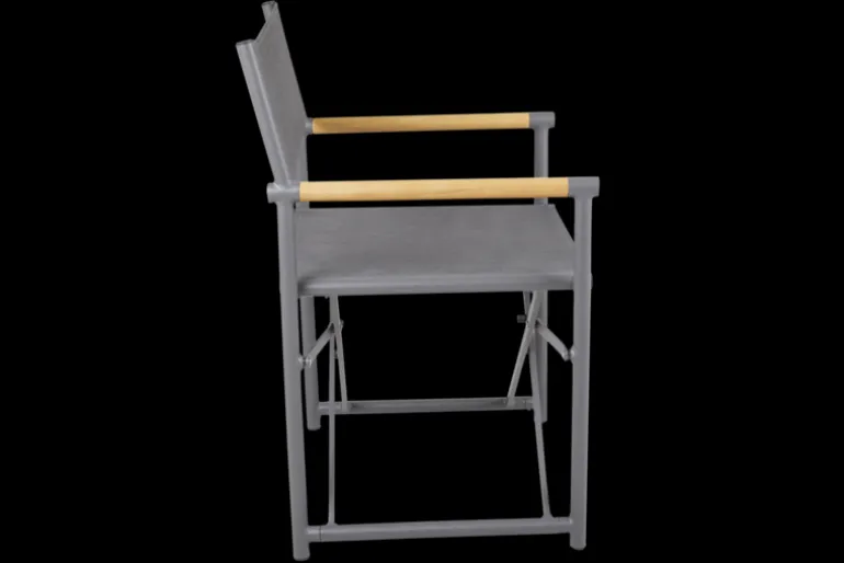 Zand matstol Antracit/Teak