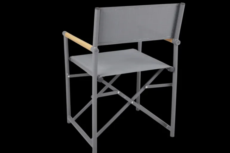 Zand matstol Antracit/Teak